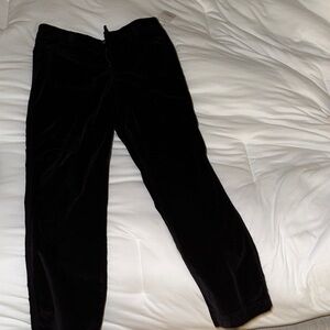 Rag & Bone Charcoal Velvet Trousers